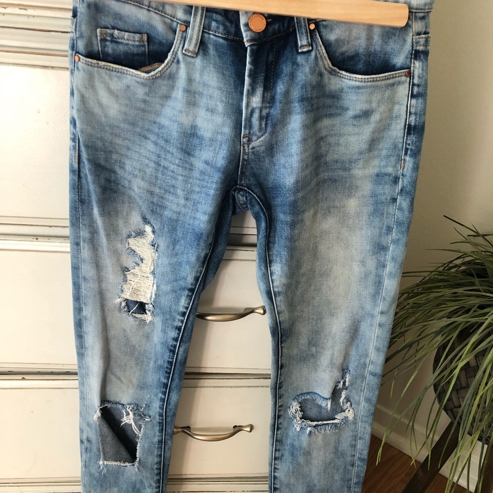Blank NYC Distressed Skinny Jeans